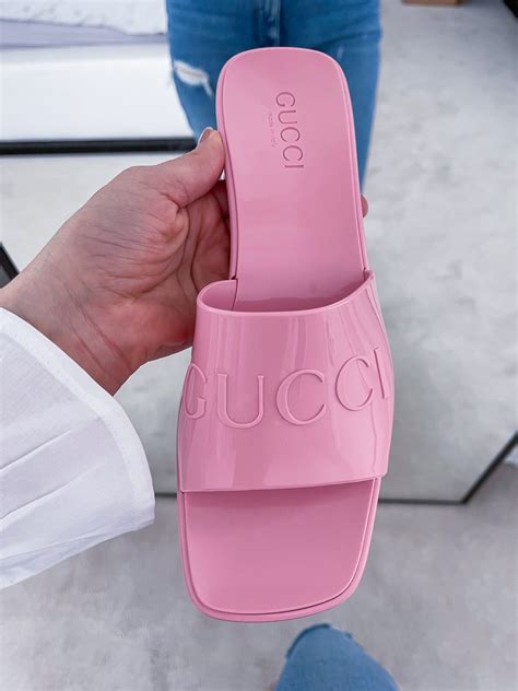 gucci thong sandals dupe|gucci transparent sandals.